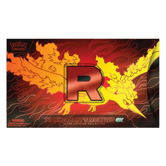 2025 Pokémon TCG: Team Rocket's Moltres ex Ultra-Premium Collection