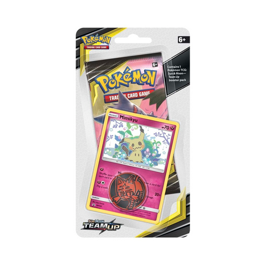 Pokémon TCG: Sun & Moon—Team Up Single Pack Blister (Mimikyu)