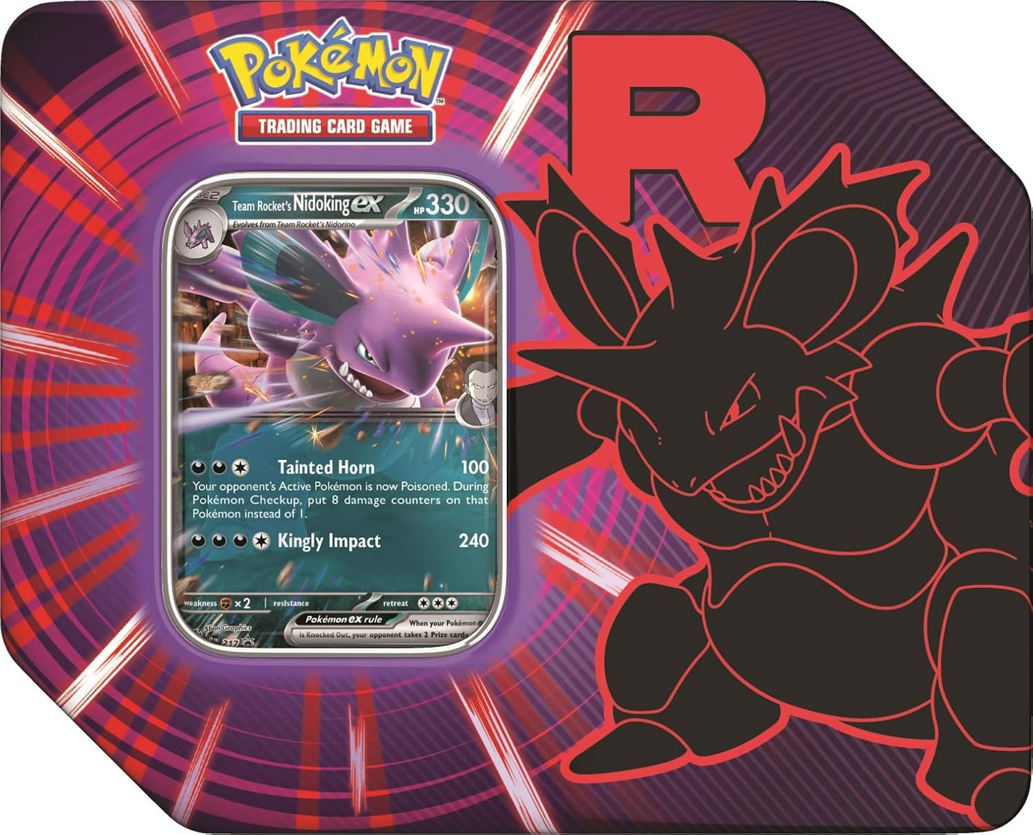 Pokémon TCG: Team Rocket Tin