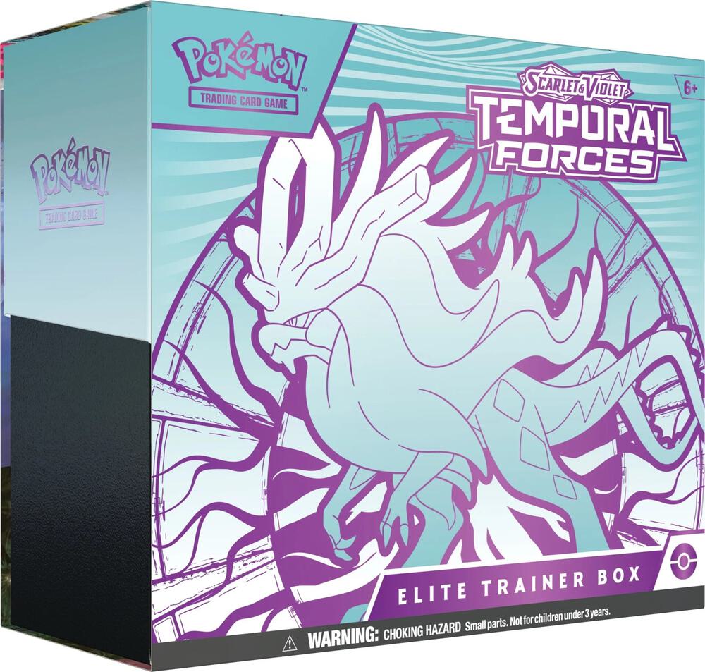 2024 Pokémon TCG: Scarlet & Violet—Temporal Forces (Walking Wake) Elite Trainer Box
