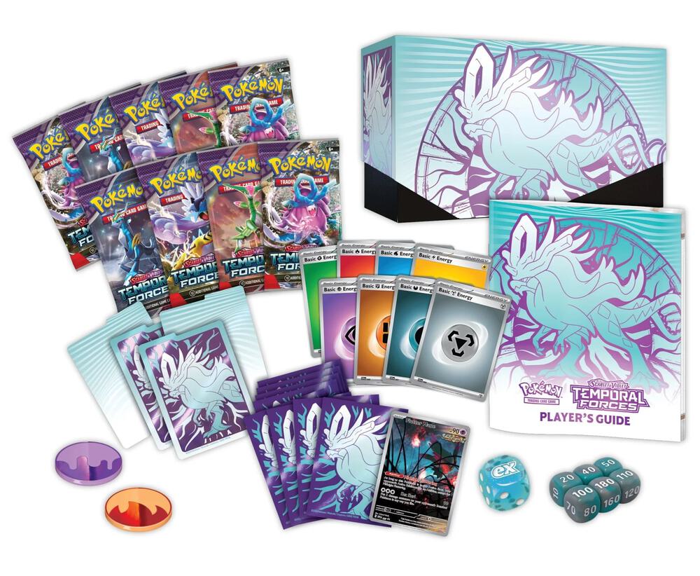 2024 Pokémon TCG: Scarlet & Violet—Temporal Forces (Walking Wake) Elite Trainer Box