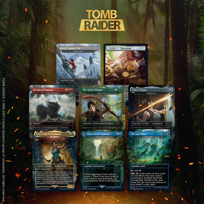 Magic: The Gathering—Secret Lair Drop: Secret Lair x Tomb Raider - Traditional Foil Edition