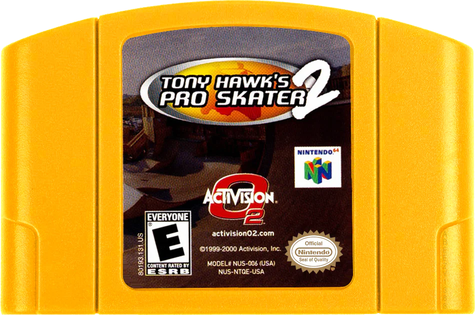 Tony Hawk's Pro Skater 2 (Nintendo 64) - Pre-Owned (Cartridge Only)