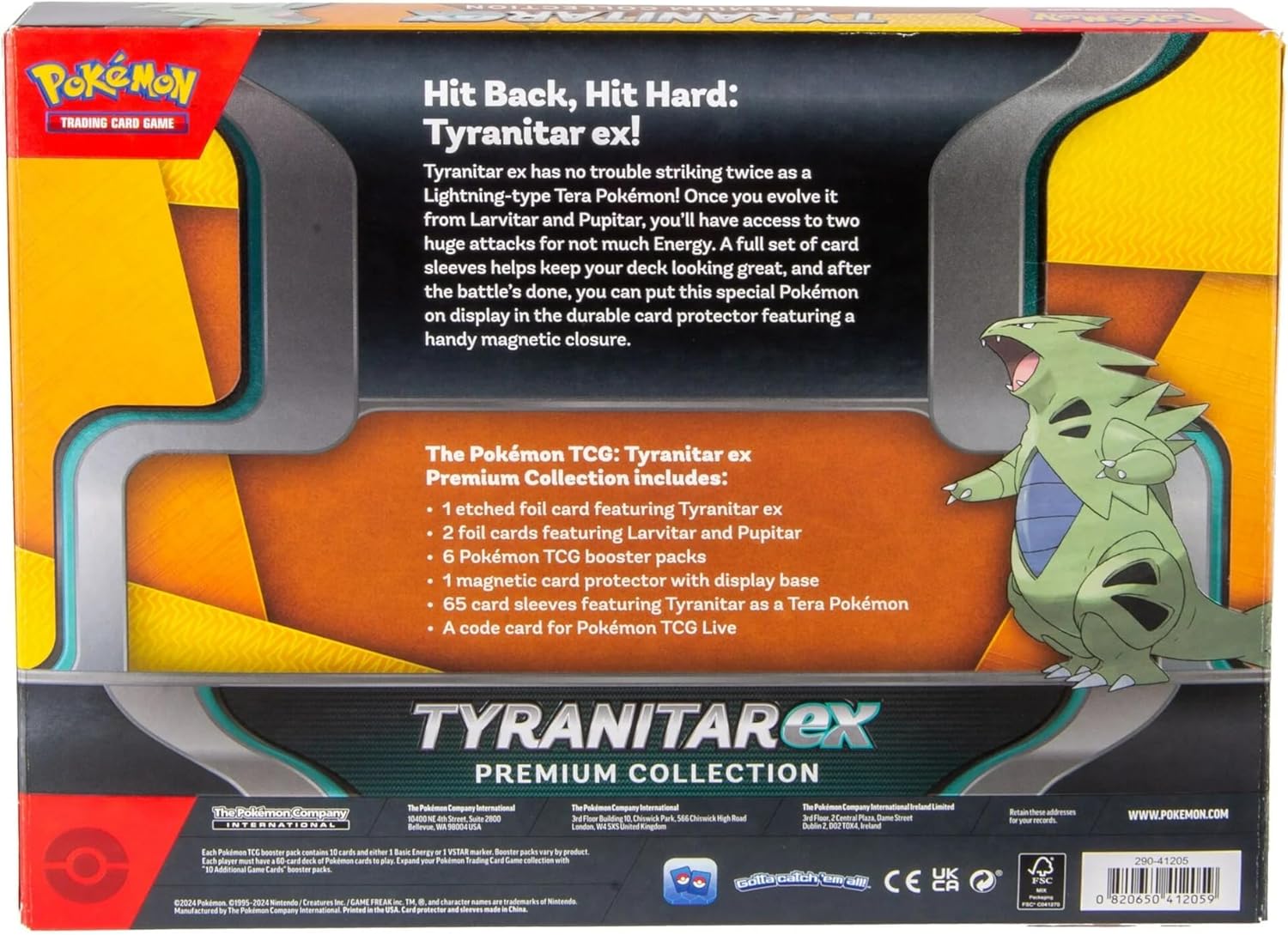 Pokémon TCG: Tyranitar ex Premium Collection