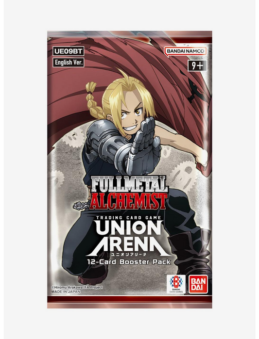 2025 Union Arena: Fullmetal Alchemist (UE09BT) Booster Pack
