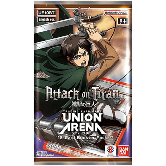 2025 Union Arena: Attack on Titan (UE10BT) Booster Pack