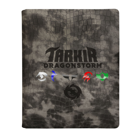 Ultra PRO—Tarkir: Dragonstorm "5 Clans" 9-Pocket Zippered PRO-Binder for Magic: The Gathering