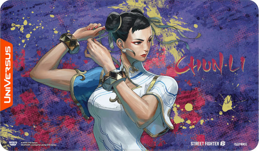 2025 UniVersus TCG: Street Fighter 6—Challenger Series "Chun-Li" Playmat