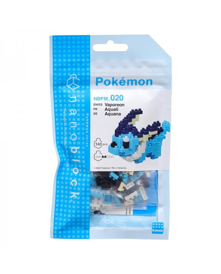 nanoblock - Pokemon - Vaporeon - Papa Joey's Collectibles