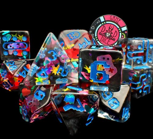 Retro Arcade 11 Dice Set