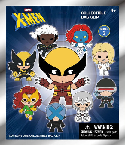 X-Men Classic - Series 3 - 3D Foam Bag Clip - Blind Bag