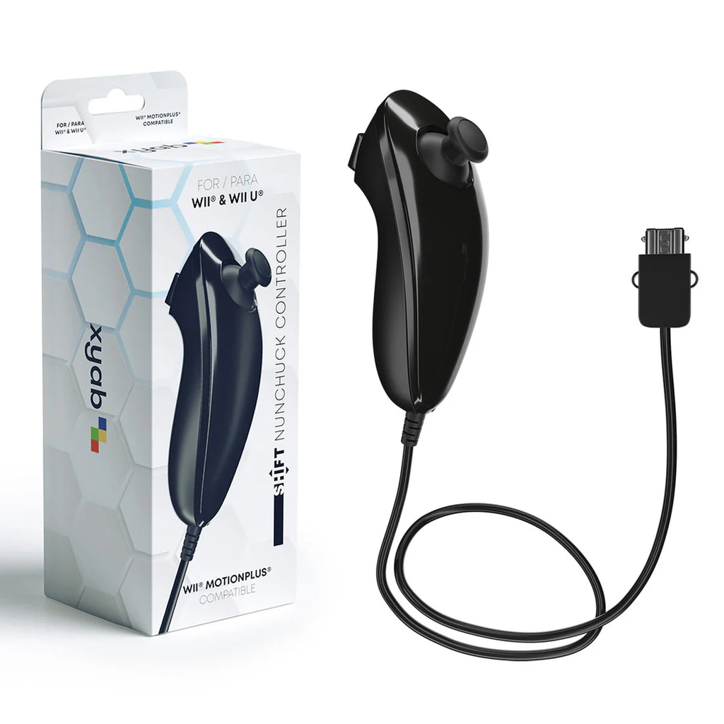 xyab: Nintendo Wii & Wii U Nunchuk Controller - White