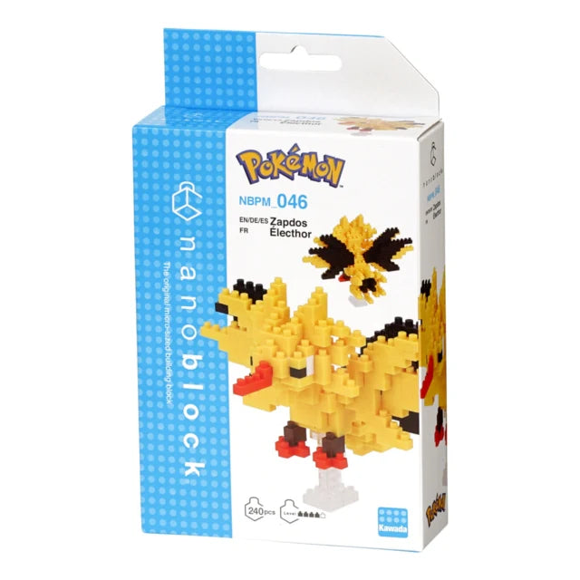 nanoblock - Pokemon - Zapdos - Papa Joey's Collectibles