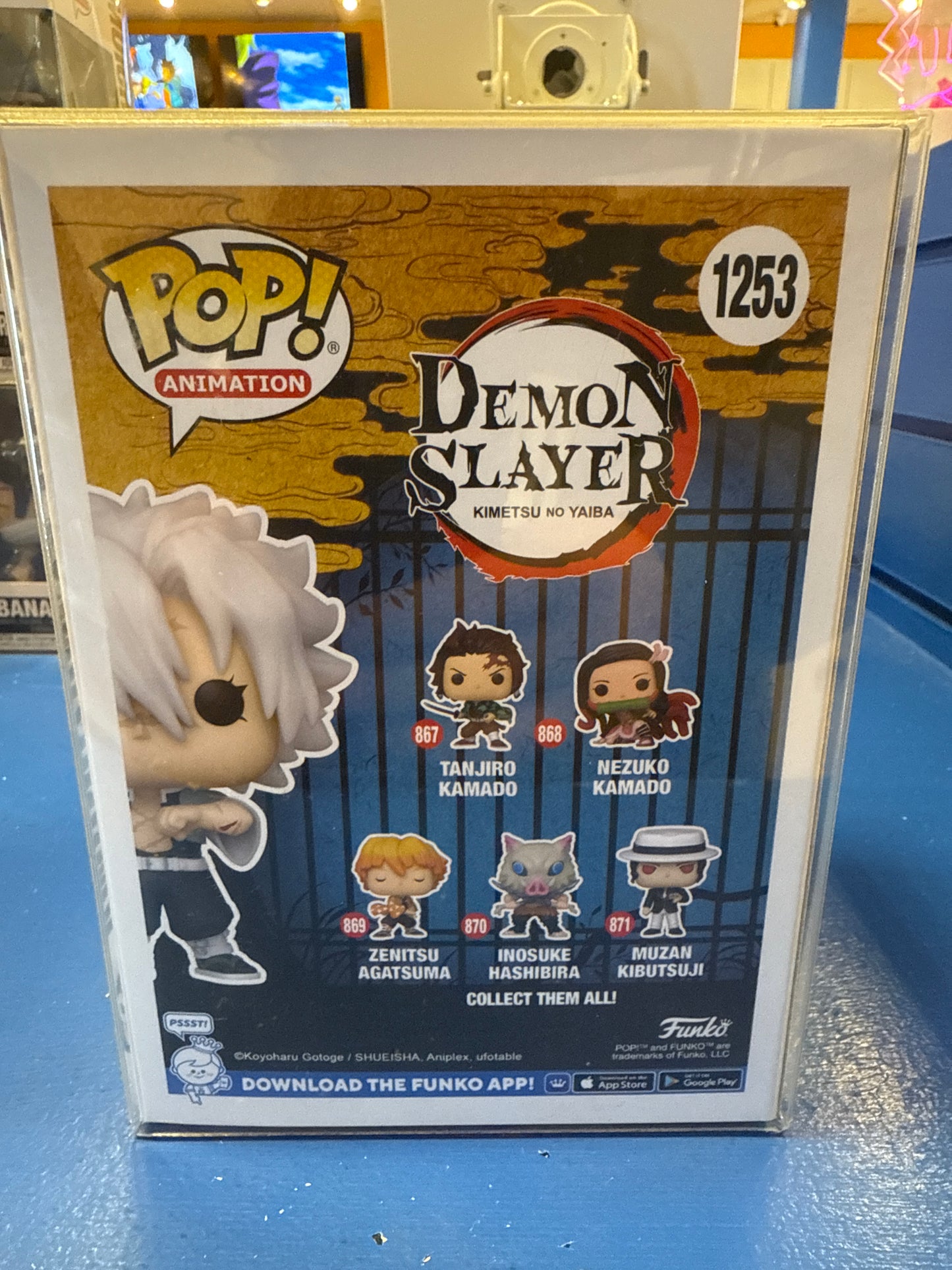 Funko Demon Slayer Sanemi Shinazugawa 1253 Funko.com Exclusive