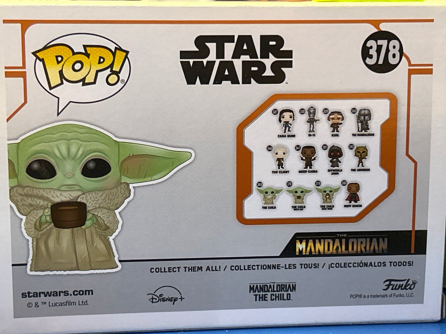Funko The Child with Cup Very Good