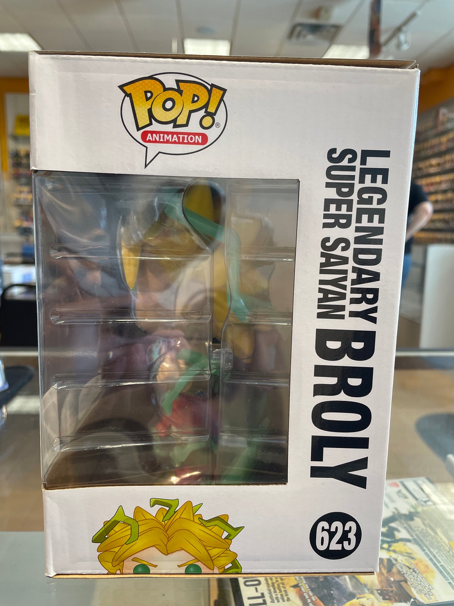 Funko Dragon Ball Z Legendary SS Broly #623 (Good) 30th Anime Anniv., GITD