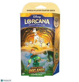 2024 Disney Lorcana TCG Into the Inklands Amber & Emerald Starter Deck