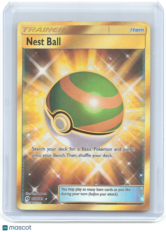 Pokémon Nest Ball 2017 Pokemon Sun & Moon #158/149