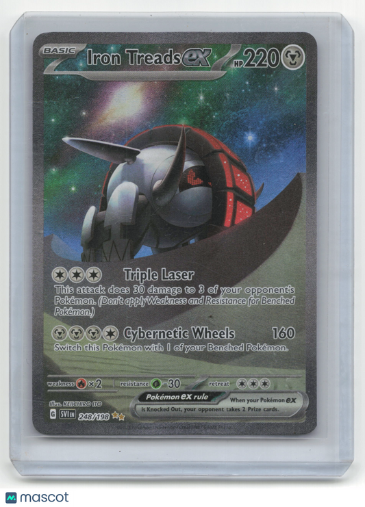 2023 Pokemon Iron Treads EX Scarlet & Violet #248/198