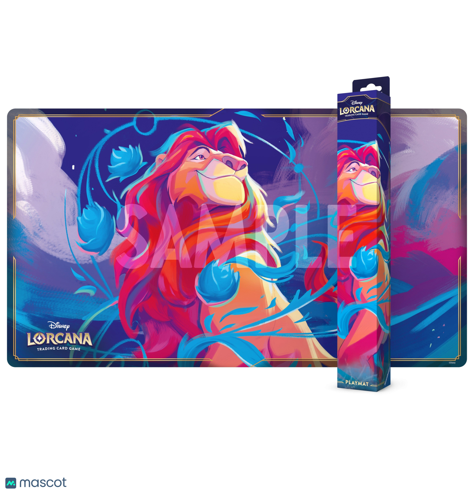 2025 Disney Lorcana TCG Mufasa "Ruler of Pride Rock" Playmat
