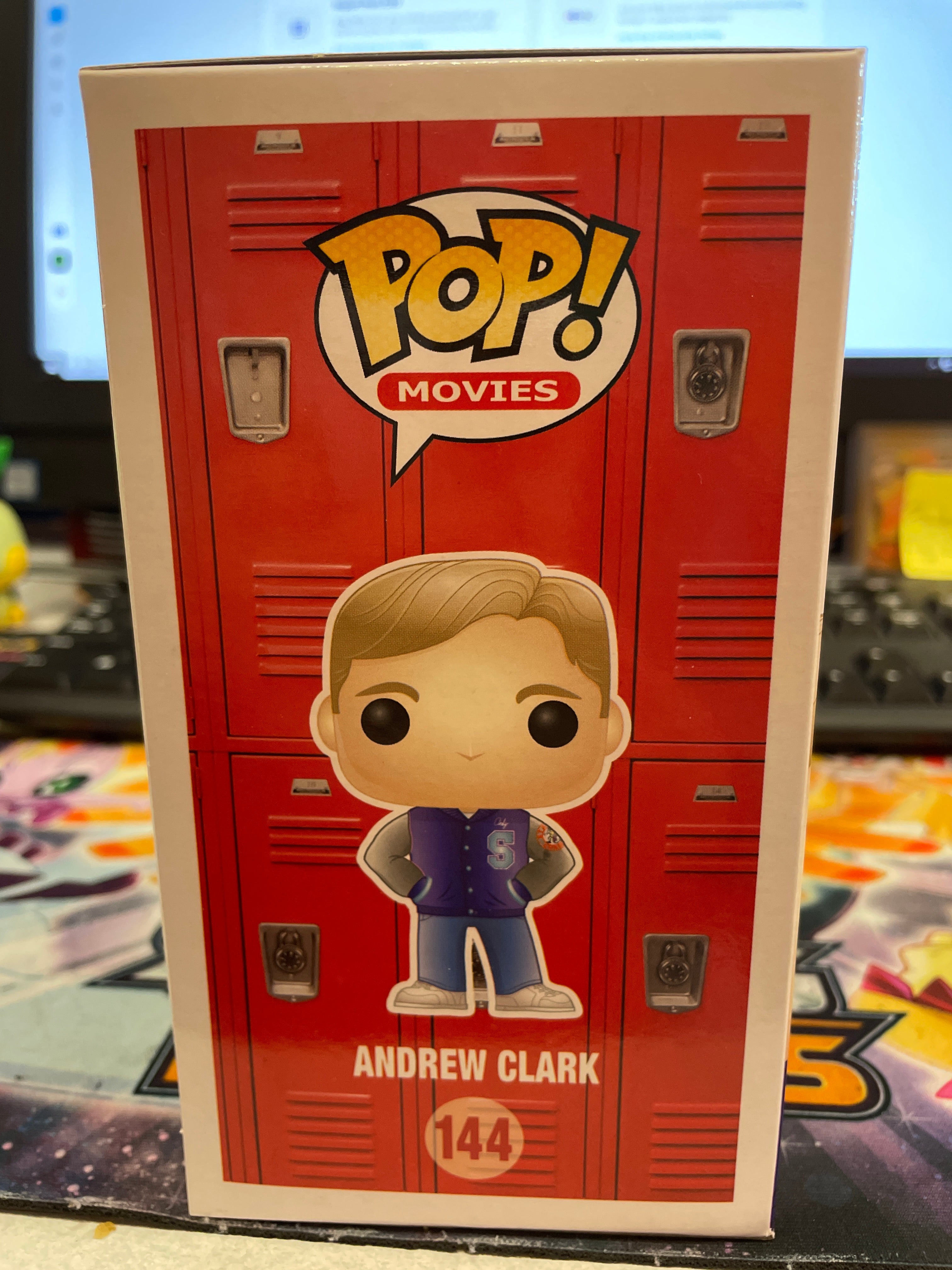 Funko The Breakfast Club Andrew Clark #144 (Good) Emilio Estevez Auto BAS