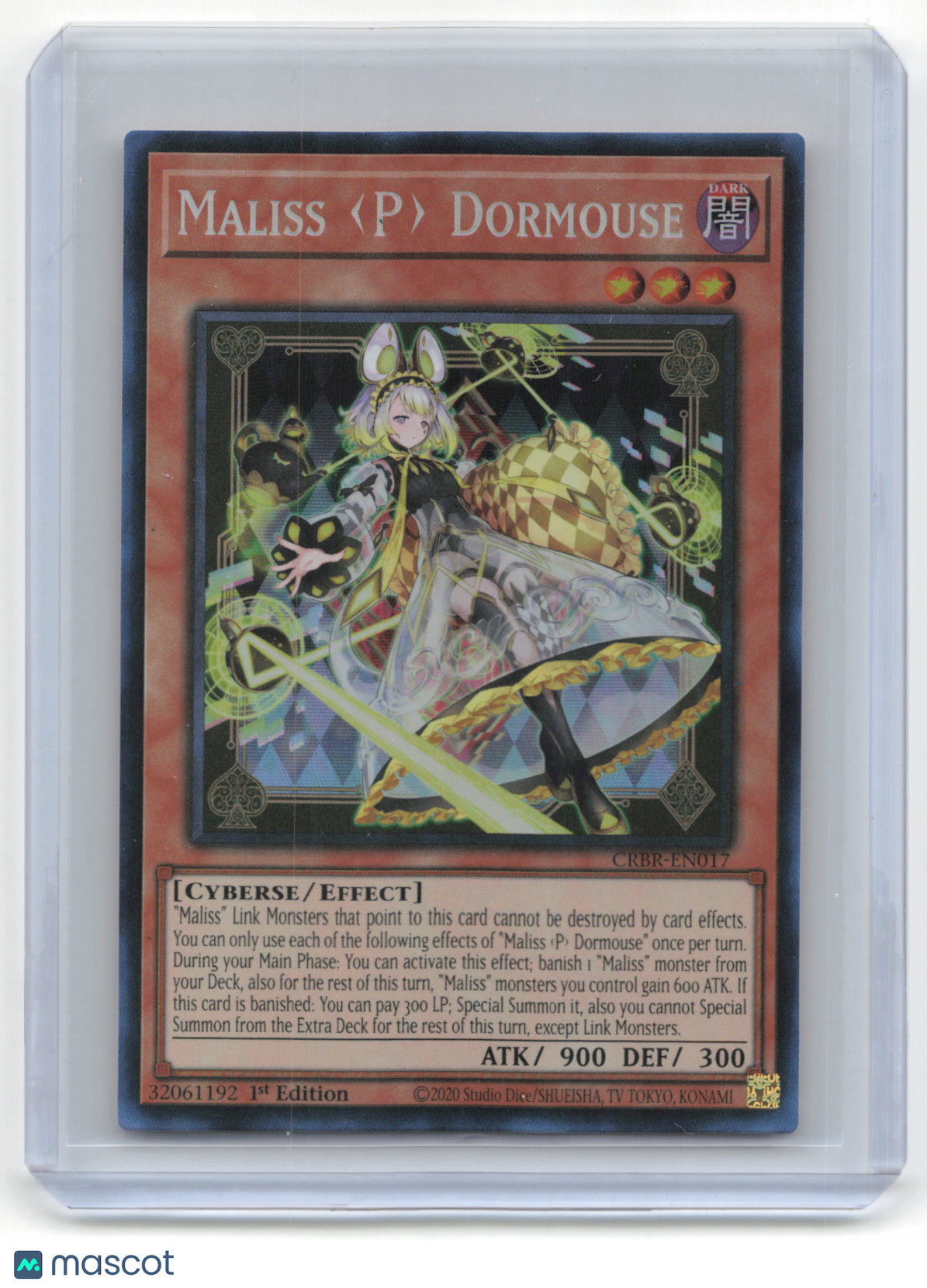 2023 Yu-Gi-Oh! Maliss (P) Dormouse Crossover Breaker #CRBR-EN017 CR