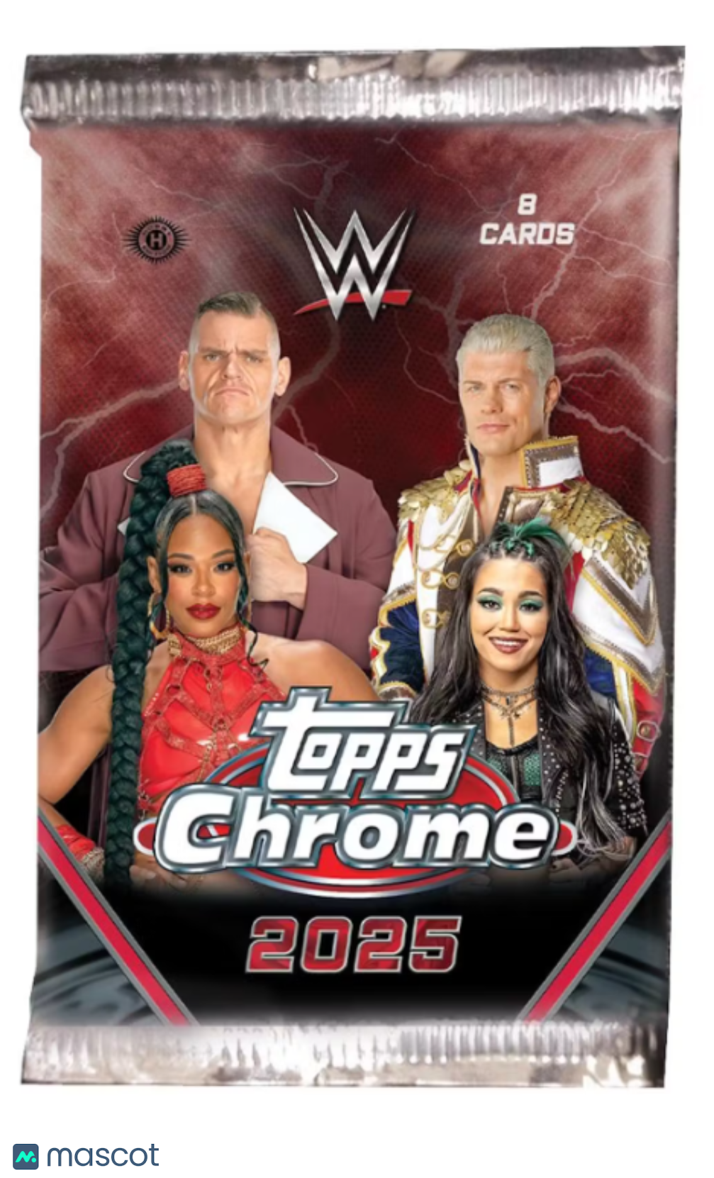 2025 Topps WWE Chrome Wrestling Hobby Pack