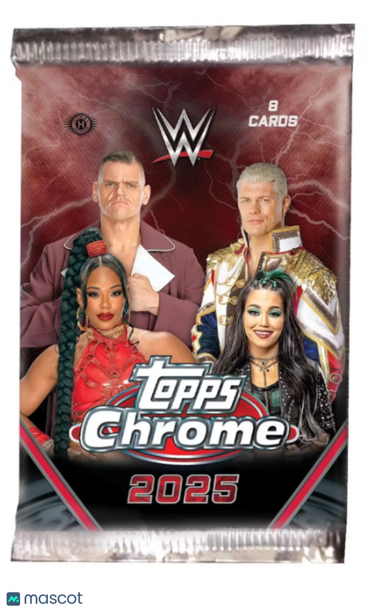 2025 Topps WWE Chrome Wrestling Hobby Pack