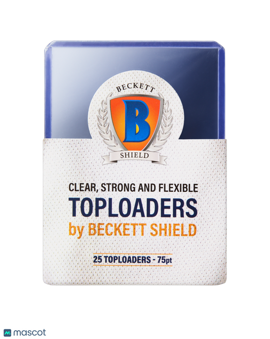 Cardboard Gold 75 Pt. Clear Toploader
