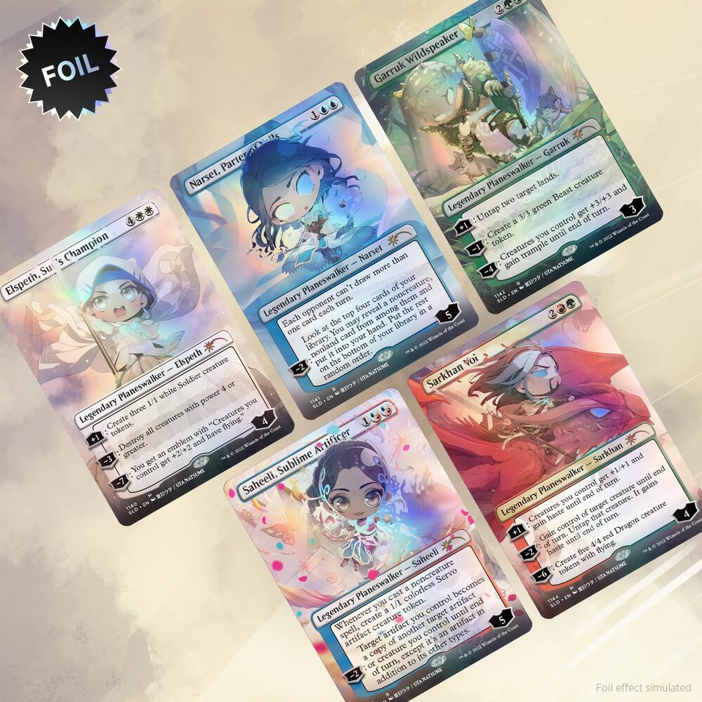 2022 Magic: TG Secret Lair Drop: Li'l'er Walkers (Traditional Foil Edition)
