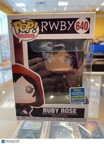 Funko RWBY: Ruby Rose #640 (Very Good) 2019 Summer Convention Exclusive