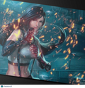 Ultra PRO | Magic: The Gathering Final Fantasy Tifa, Martial Artist Playmat