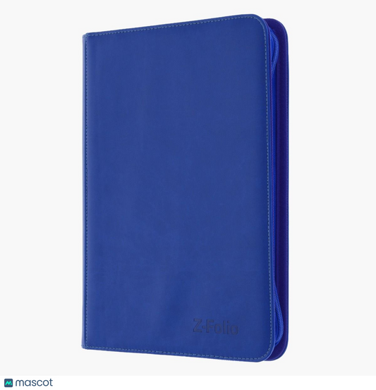 BCW Blue 9-Pocket 360-ct. Standard size Z-Folio Binder