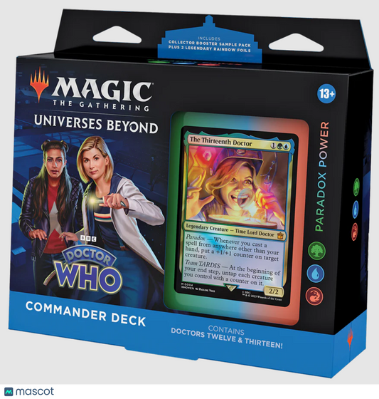 Magic The Gathering Universes Beyond Doctor Who - Paradox Power Commander Deck