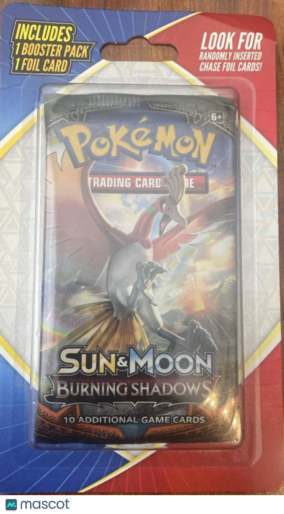 2022 Pokemon Sun & Moon Burning Shadows Blister Random Pack
