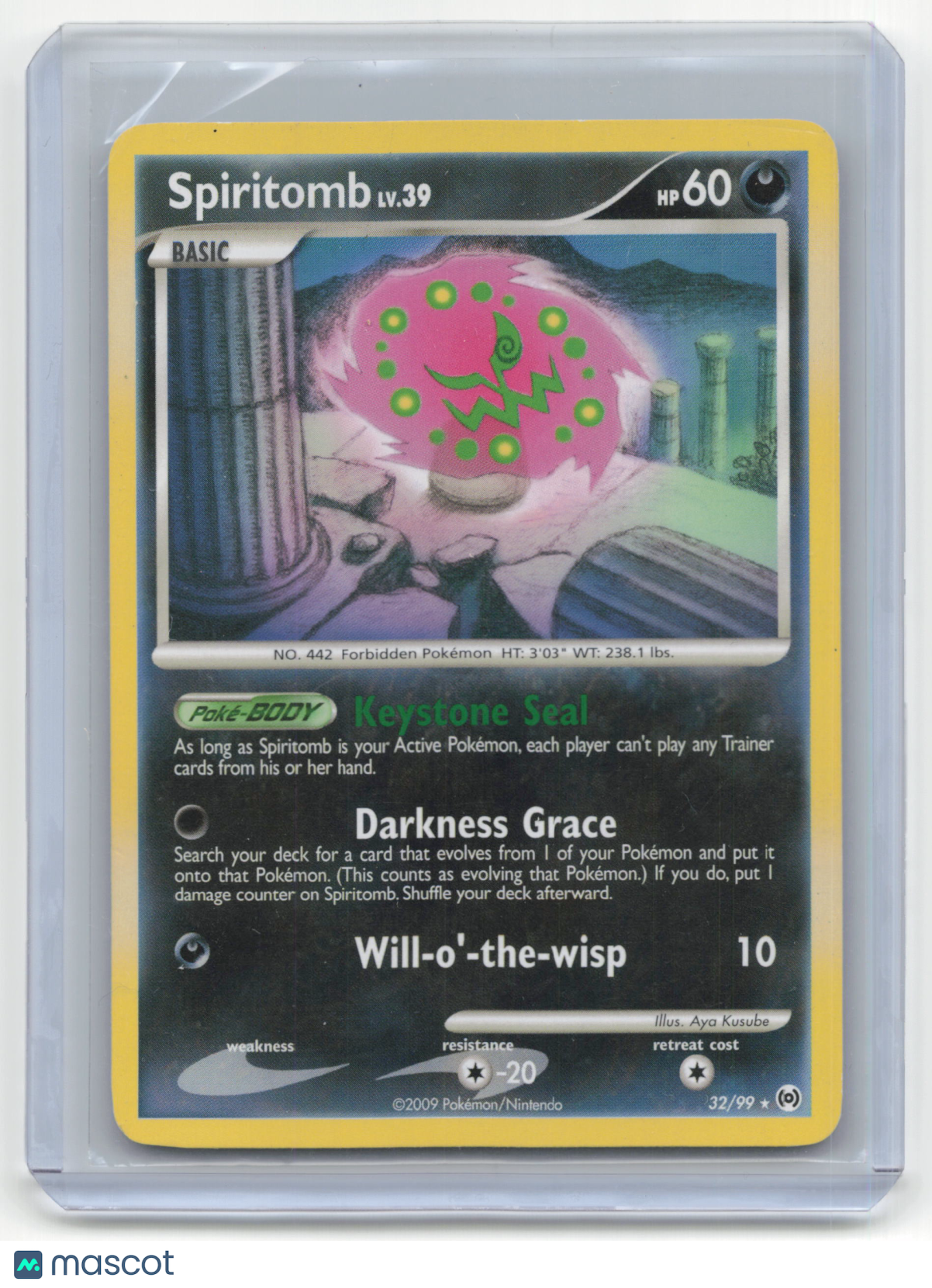 2009 Pokemon Spiritomb Arceus #32/99 Near Mint