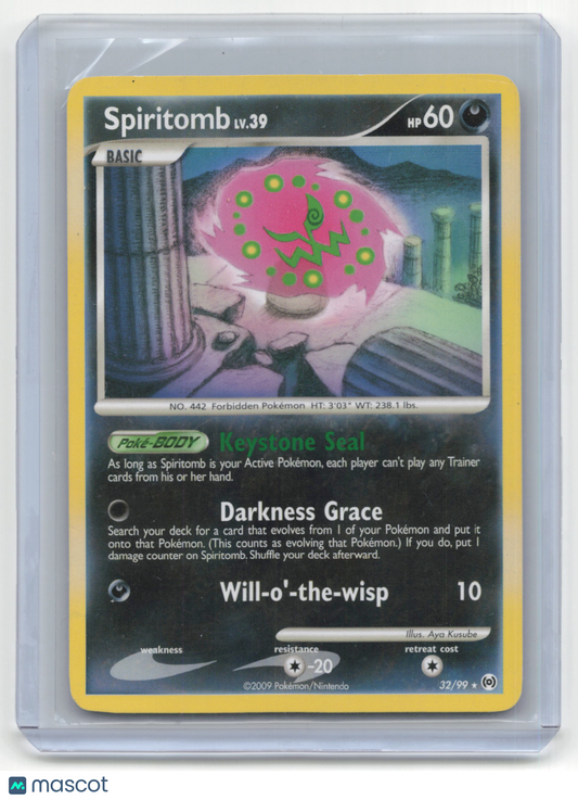 2009 Pokemon Spiritomb Arceus #32/99 Near Mint