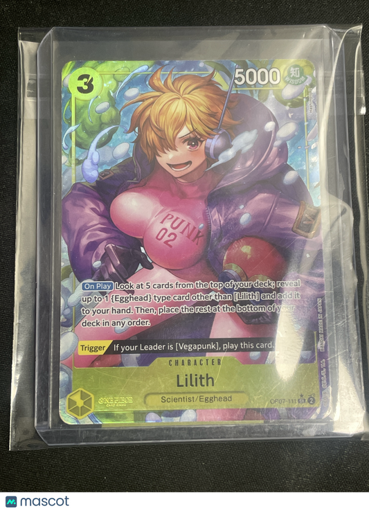 2024 One Piece CCG Lilith OP07 #111 Full Art