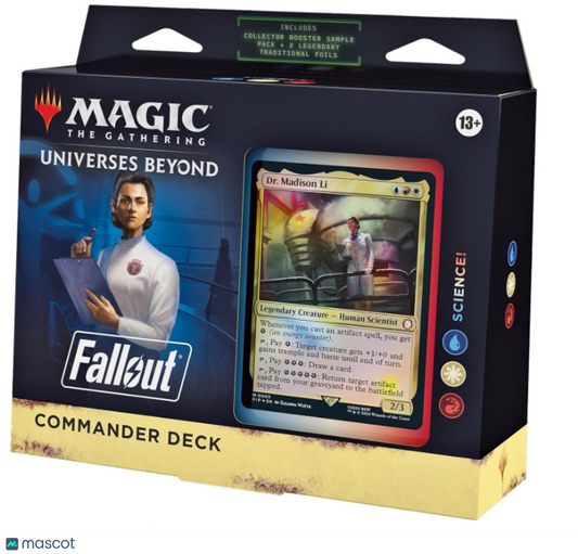 2024 Magic TCG Universes Beyond Fallout - Science! Commander Deck