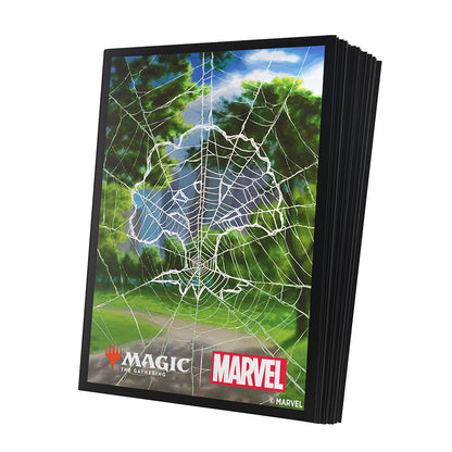 GameGenic Standard (Forest) Card Sleeves Magic: The Gathering x Spider-Man 105