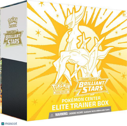 2022 Pokemon Sword & Shield Brilliant Stars Pokemon Center Elite Trainer Box