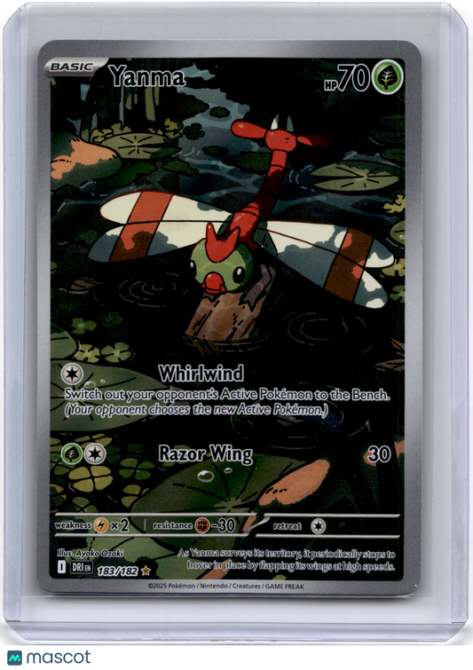2025 Pokemon Yanma Destined Rivals #183/182