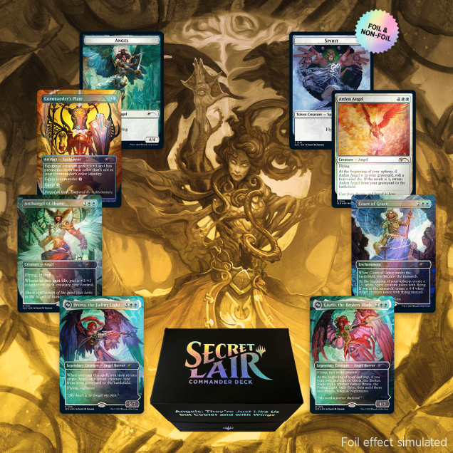 Magic: TG Secret Lair Commander Deck: Angels: They're Just Like Us but Cooler...