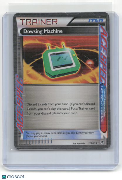 2012 Pokemon—Dowsing Machine #128/135 Black & White Plasma Storm— Mod Played