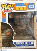 FunkoGodzilla vs. Kong Kong with Battle Axe # Like New