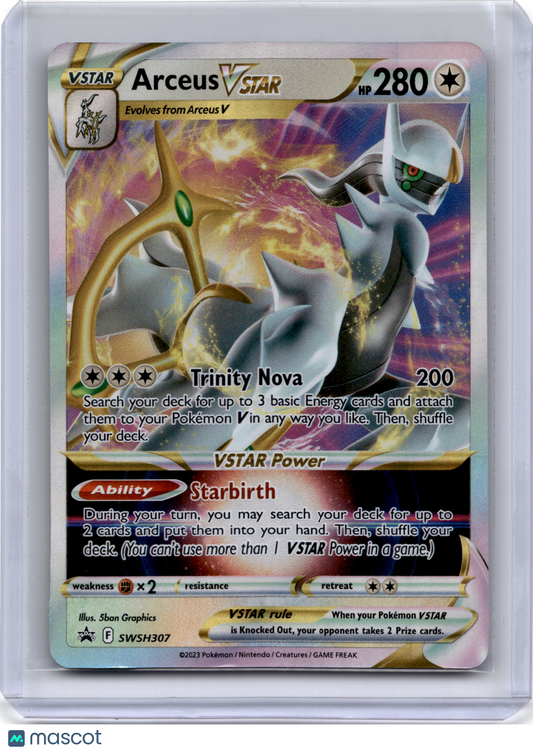 2023 Pokemon TCG Arceus VSTAR SWSH Black Star Promos #SWSH307