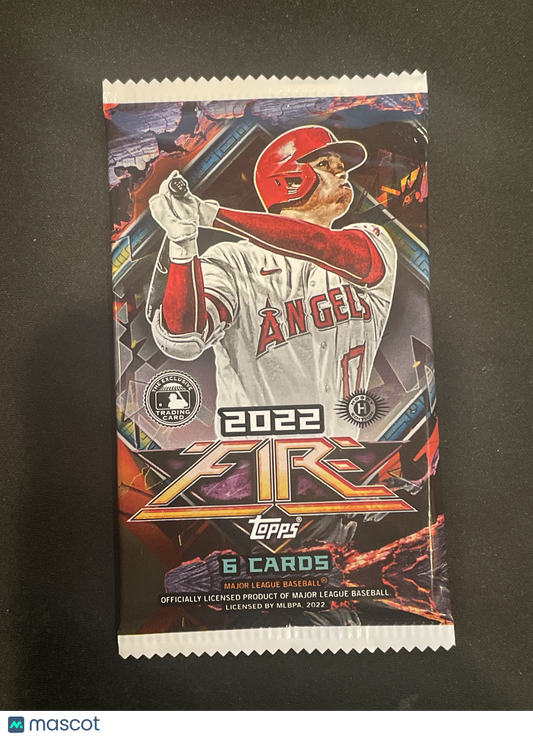 2022 Topps Fire Baseball Hobby Pack