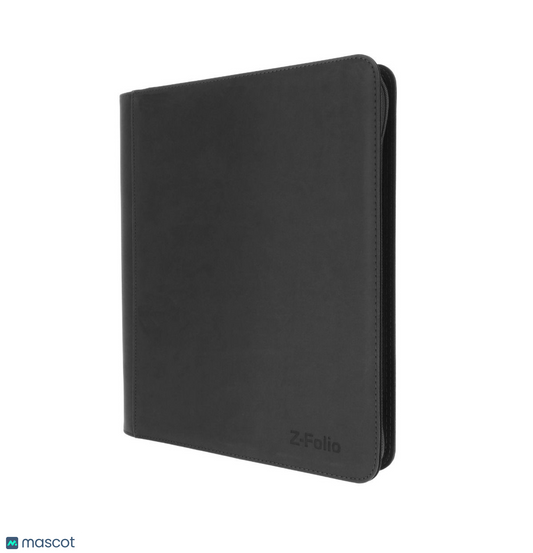 BCW Black 9-Pocket 252-ct. Standard size Z-Folio Toploader Binder