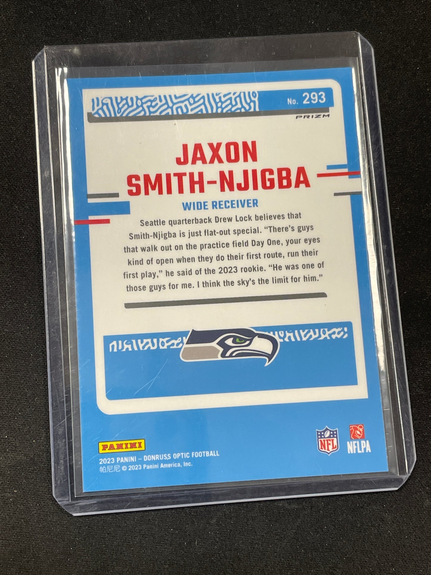 Football Jaxon Smith-Njigba Holo