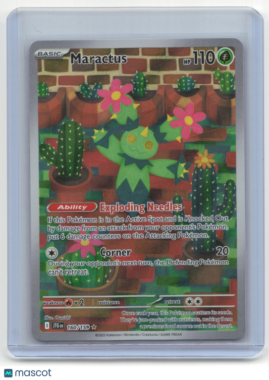 2025 Pokemon TCG Maractus Journey Together #160/159